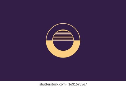 Initial based clean and minimal O Logo. O letter creative fonts monogram icon symbol. Universal elegant luxury alphabet vector design