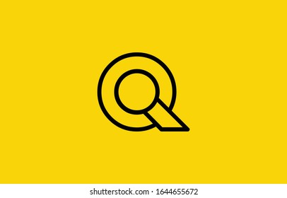 Initial based clean and minimal Q Logo. QQ letter creative fonts monogram icon symbol. Universal elegant luxury alphabet vector design