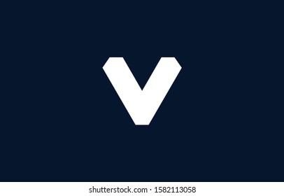 Initial based clean and minimal V Logo. V letter creative fonts monogram icon symbol. Universal elegant luxury alphabet vector design