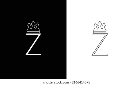 Initial based clean and minimal Z Logo. Z letter creative fonts monogram icon symbol. Universal elegant luxury alphabet vector design