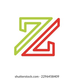 Initial based clean and minimal Z Logo. Z letter creative fonts monogram icon symbol. Universal elegant luxury alphabet vector design.