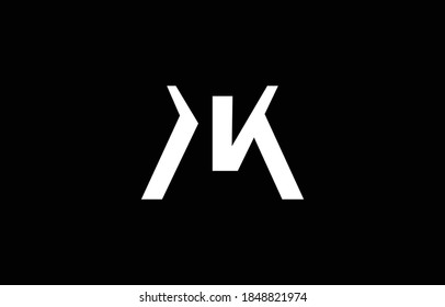 Initial Based Kkkmkv Logo Template Unique Stock Vector (Royalty Free ...