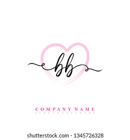 Initial BB handwriting logo