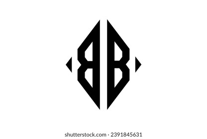 Initial BB modern monogram and elegant logo design
