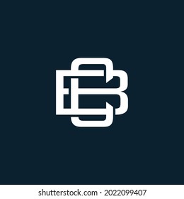 Initial BC or CB Letter Logo Design Vector Template. Monogram and Creative Alphabet BC Letters icon illustration.