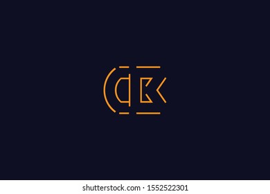 Initial BD DB Letter Logo Design Vector Template. Monogram and Creative Alphabet B D Letters icon Illustration.