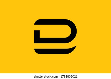 Initial BD DB modern monogram and elegant logo design, Professional Letters Vector Icon Logo on background.