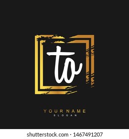 TO Initial beauty floral logo template