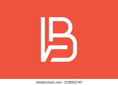Initial BL LB modern monogram and elegant logo design, Professional Letters Vector Icon Logo on luxury background.