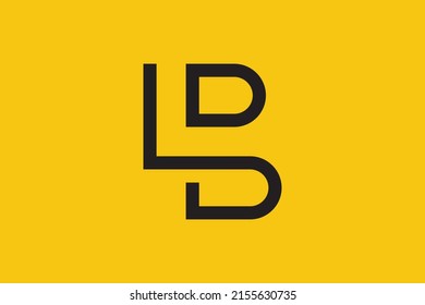 Initial BL LB modern monogram and elegant logo design, Professional Letters Vector Icon Logo on luxury background.