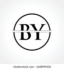 Letra Negra Inicial Con Logo Con Plantilla De Vector De Tipografía Círculo Creativa. Carta resumida creativa por diseño de logotipo