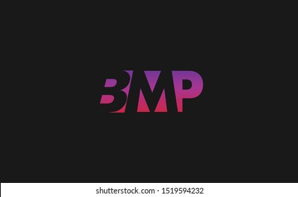 Initial BMP Letter Logo Design
