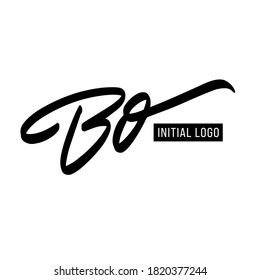 Initial BO Letter Logo With Creative Modern Business Typography Vector Template. Creative Letter BO Logo Vector.