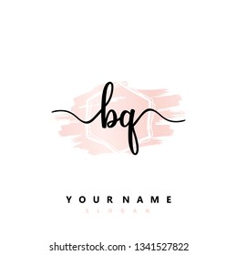 Initial BQ handwriting logo
