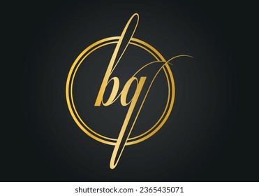 Initial BQ modern monogram and luxury logo design, Professional Letters Vector Icon Logo.