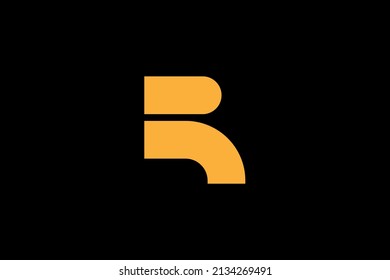 Initial BR RB modern monogram and elegant logo design, Professional Letters Vector Icon Logo on luxury background.