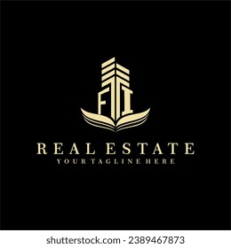 Diseño inicial del logotipo inmobiliario