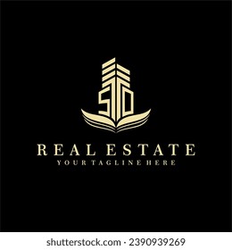 Diseño inicial del logotipo inmobiliario