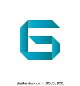 Initial business logo vector. Simple design d blue colors on white background. Design print for company identity. Set 2
