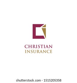 Initial C I CI IC Company Business Logo Design