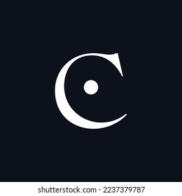 Initial C fish icon logo