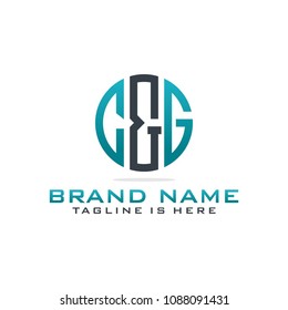 Initial C & G abstract logo template vector