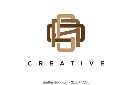 initial CAO letters Monogram Logo. Creative Modern CAO Letters icon vector Illustration.