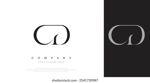 Initial CD Logo Design Vector 