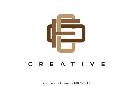 initial CFO, OFC letters monogram, three letters creative modern typographic logo, eye catching CFO, OFC alphabet stylish logo vector
