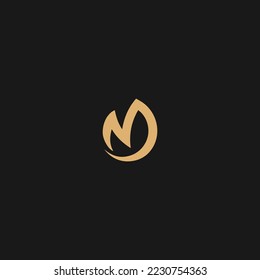 Initial Circle Letter N Logo Design Business Vector Template. Creative Letter N Logo Vector
