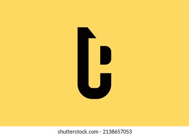 Initial CP PC modern monogram and elegant logo design, Professional Letters Vector Icon Logo on luxury background.