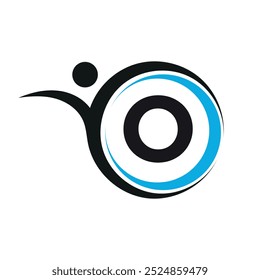 Initial Creative Logo combine with letter O vector template