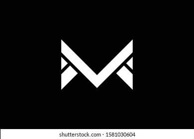 Initial creative and minimal M Logo. M letter trendy monogram icon symbol. Modern alphabet vector design