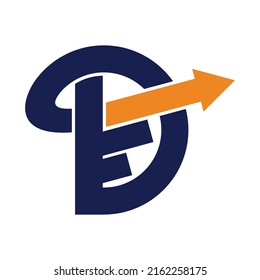 initial d accounting Business logo Icon Illustration Brand Identity