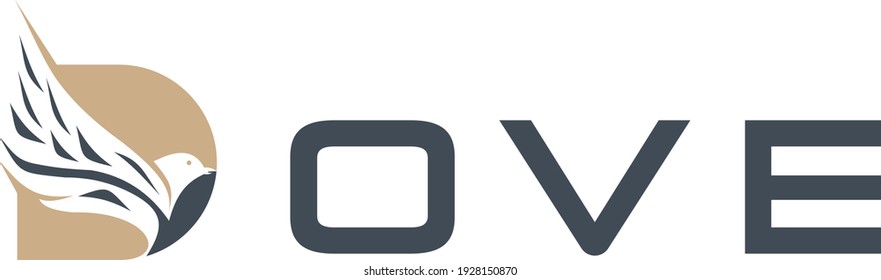 initial D for dove logo