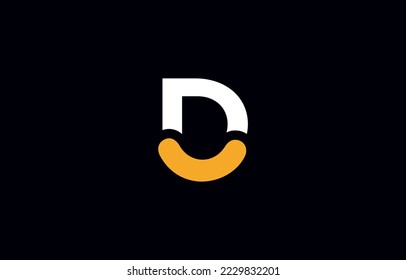 Initial D Letter Logo Design Vector Template. Monogram and Creative Alphabet Letters icon Illustration