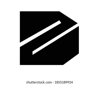 letras d iniciales y diseños de logotipo