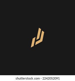 Initial D Logo Design Business Vector Template. Creative Abstract Letter D Line Logo Vector
