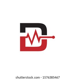 initial D logo design health