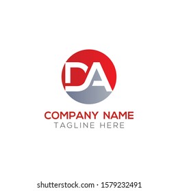 Initial DA Letter Logo With Creative Modern Business Typography Vector Template. Creative Letter DA Logo Vector.