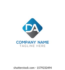 Initial DA Letter Logo With Creative Modern Business Typography Vector Template. Creative Letter DA Logo Vector.