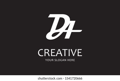 Initial DA Logo Design Vector - Vector