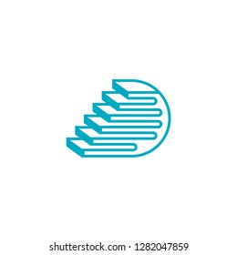initial DC  letter D technology IT  combination D