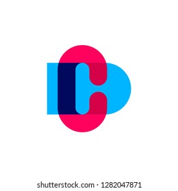initial DC  letter D technology IT  combination D