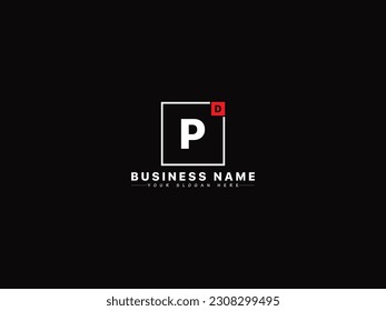 Initial Dd, Dq, Dj, Dp, Dm Business Logo Design