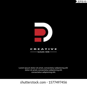 Initial DE, ED modern Logo icon design. Vector graphic design template element. Graphic Symbol for Corporate Business Identity.