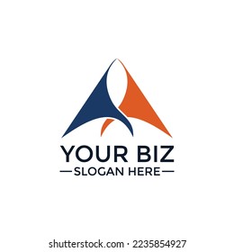 A Initial design concept in modern style for various business or company logo.