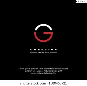 Initial DG, GD modern Logo icon design. Vector graphic design template element. Graphic Symbol for Corporate Business Identity.