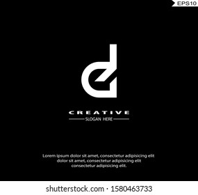 Initial DG, GD modern Logo icon design. Vector graphic design template element. Graphic Symbol for Corporate Business Identity.