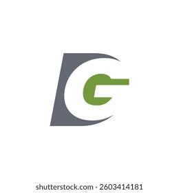 Initial DG Letter Logo With Creative Modern Business Typography Vector Template. DG Logo Creative Modern Minimal Alphabet D G Initial Letter Mark Monogram Editable in Vector